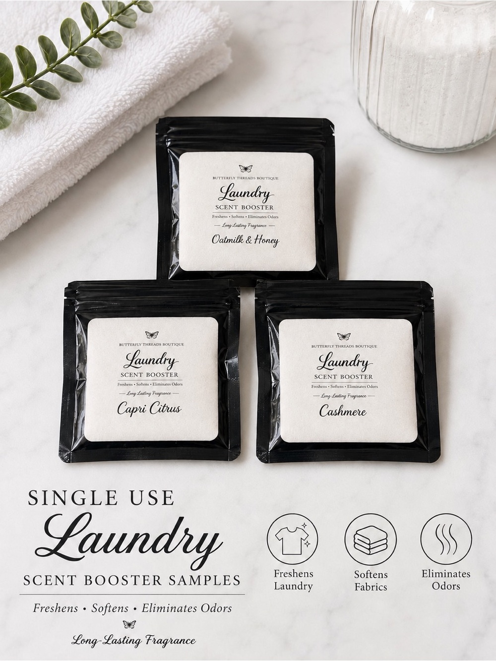 Laundry Scent Booster Samples - 15 pack bundle - All Scents